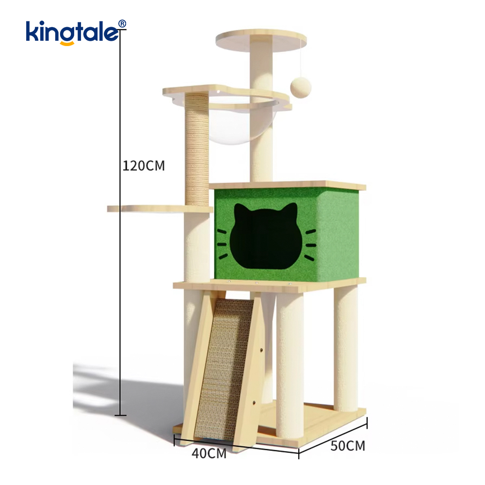 Drapak dla kota z filcu MDF