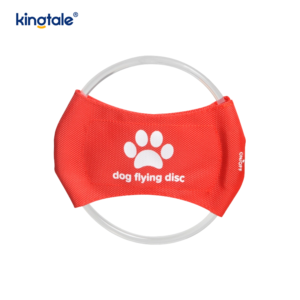 Świecąca dioda LED, świecąca zabawka do zabawy dla psów Frisbee